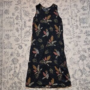 Chic Black Floral Maxi Dress